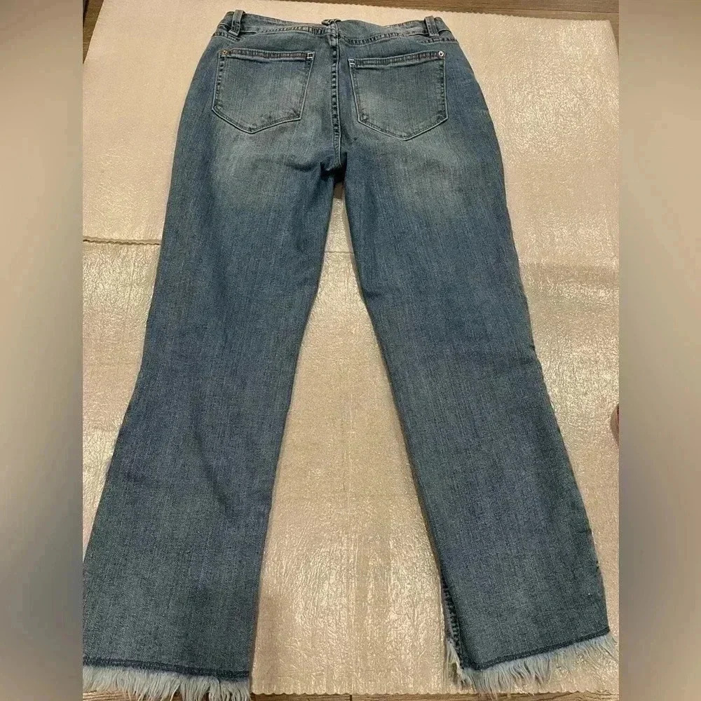 [6/28]C&C California  Frayed Crop Jeans - Picture 3 of 8